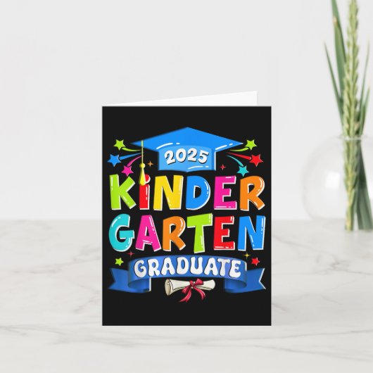 2025年幼稚園から卒業した子どもたち カード (正面)