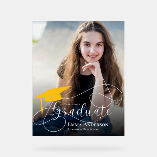 2025年度かわいい写真研究発表クラス アクリルサイン (正面)