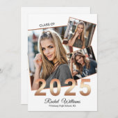 2025年度クラスパーティー発表 案内状 (正面/裏面)