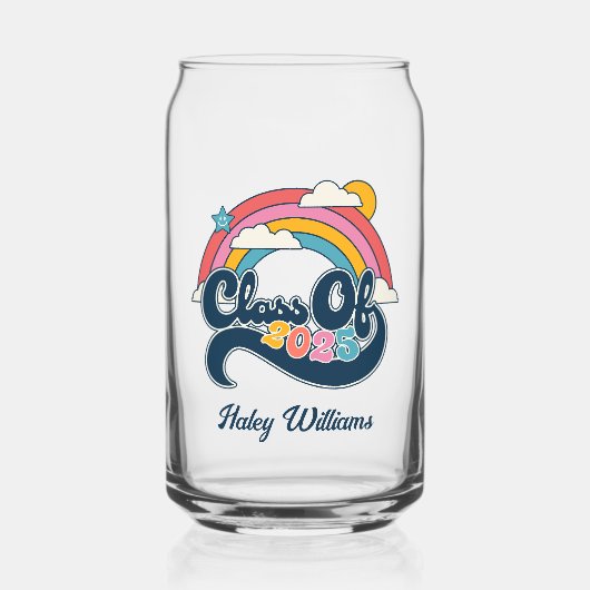 2025年度シニア・ギフト名のパーソナライズされた区分 ガラス缶 (正面)