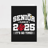 2025年度チアリーダー応援シニア卒業クラス カード (正面)