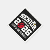 2025年度チアリーダー応援シニア卒業クラス スタンダードカクテルナプキン (角)