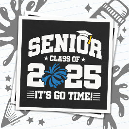 2025年度チアリーダー応援シニア卒業クラス スタンダードカクテルナプキン