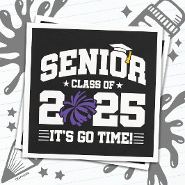 2025年度チアリーダー応援シニア卒業クラス スタンダードカクテルナプキン