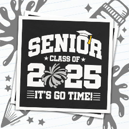 2025年度チアリーダー応援シニア卒業クラス スタンダードカクテルナプキン