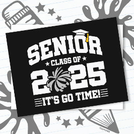 2025年度チアリーダー応援シニア卒業クラス ポストカード