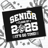 2025年度チアリーダー応援シニア卒業クラス ポストカード