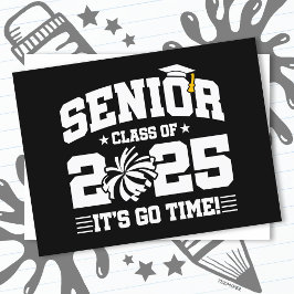 2025年度チアリーダー応援シニア卒業クラス ポストカード