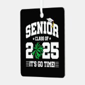 2025年度チアリーダー応援シニア卒業クラス メタルオーナメント (正面左)