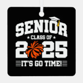 2025年度チアリーダー応援シニア卒業クラス メタルオーナメント (裏面)