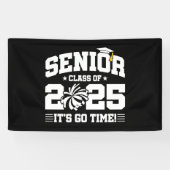 2025年度チアリーダー応援シニア卒業クラス 横断幕 (横)