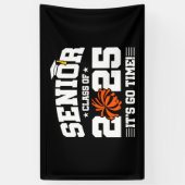 2025年度チアリーダー応援シニア卒業クラス 横断幕 (縦)