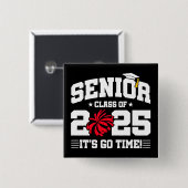 2025年度チアリーダー応援シニア卒業クラス 缶バッジ (正面&裏面)