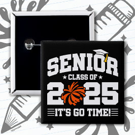 2025年度チアリーダー応援シニア卒業クラス 缶バッジ