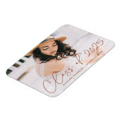 2025年度テラコッタスクリプト卒業クラス 現代的なデザイン マグネット (左側)