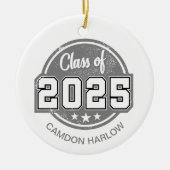 2025年度ヴィンテージ研究科名 セラミックオーナメント (正面)