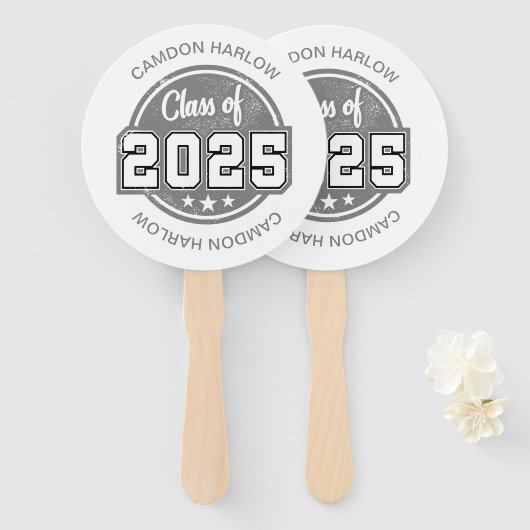 2025年度ヴィンテージ研究科名 ハンドファン (正面&裏面)