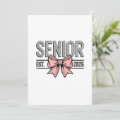 2025年度上旬 ボウ コケッティー 卒業式 招待状 (スタンド正面)