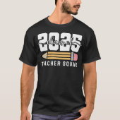 2025年度先生チーム Tシャツ (正面)