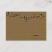 2025年度写真撮影クラフト卒業 アドバイスカード (正面)