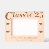 2025年度卒業エレガント上限の区分 レーザー彫刻フレーム (正面)