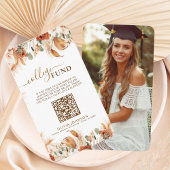 2025年度卒業カレッジファンドQRコードのクラス エンクロージャーカード