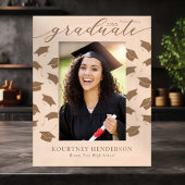 2025年度卒業キャップ レーザー彫刻フレーム