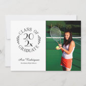 2025年度卒業クラシック2写真卒業 案内状 (正面)