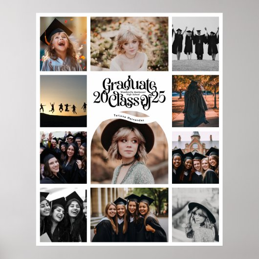 2025年度卒業クラス11フォトコラージュ ポスター (正面)