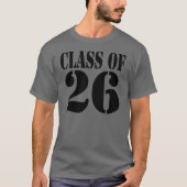 2025年度卒業クラス 卒業式 Tシャツ (正面)
