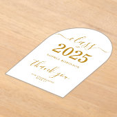 2025年度卒業サンキューカード アクリル招待状 (レイダウン)