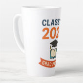 2025年度卒業パーティーのクラス カフェラテマグ (左アングル)