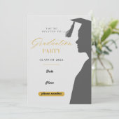 2025年度卒業パーティー招待状 招待状 (スタンド正面)