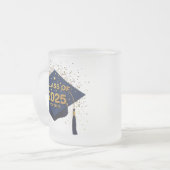 2025年度卒業上限マグカップのクラス フロストグラスマグカップ (正面左)