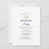 2025年度卒業写真コラージュ卒業パーティー 招待状 (裏面)