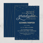 2025年度卒業式招待状 招待状 (正面/裏面)