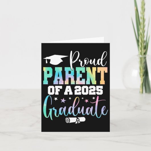 2025年度卒業生の誇りある親です カード (正面)