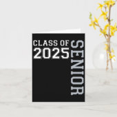 2025年度卒業生の面白いクラス、大学卒業、2025年 カード (黄色い花)