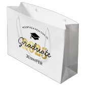 2025年度卒業生ギフト ラージペーパーバッグ (裏面アングル)