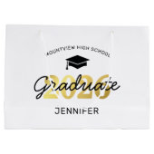 2025年度卒業生ギフト ラージペーパーバッグ (裏面)