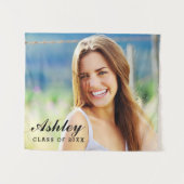 2025年度卒業生写真 卒業式 タペストリー (正面(横))