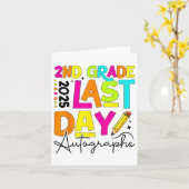 2025年度卒業生最終日記第2期卒業生 カード (黄色い花)