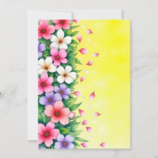 2025年度卒業生 招待状 (正面)