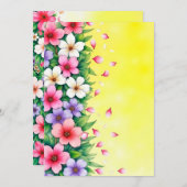 2025年度卒業生 招待状 (正面/裏面)