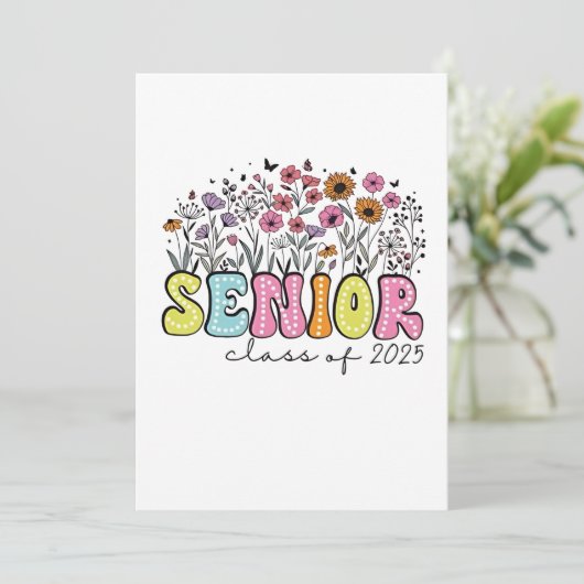 2025年度卒業生 春の花びら 2025年卒業クラス 招待状 (スタンド正面)