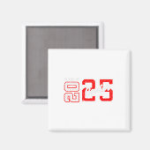 2025年度卒業生 2025年卒業生 2025年クラス マグネット (正面/裏面)