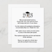 2025年度卒業発表クラス (正面/裏面)