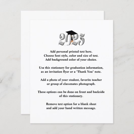 2025年度卒業発表クラス (正面/裏面)