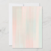 2025年度卒業発表シンプルトレンディー 招待状 (裏面)