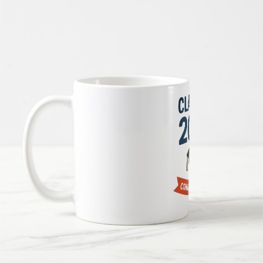 2025年度卒業祝いギフトのクラス コーヒーマグカップ (左)